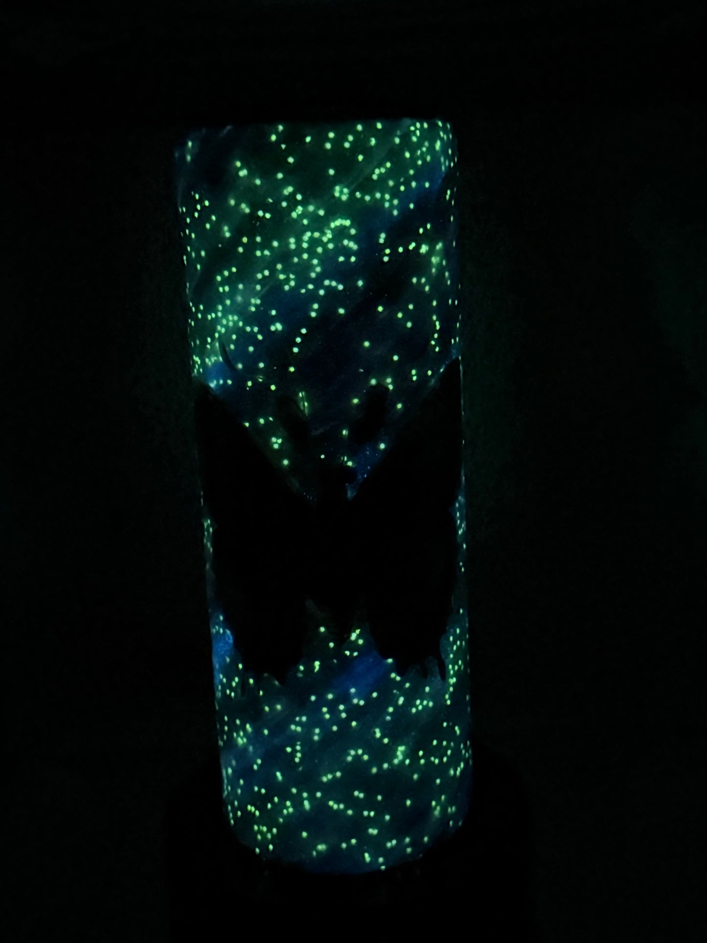 #34 20oz tumbler glow Milky Way 