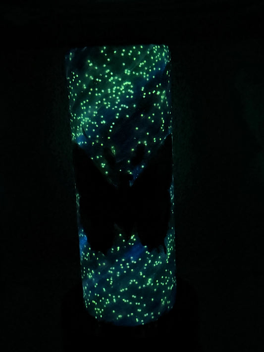 #34 20oz tumbler glow Milky Way 