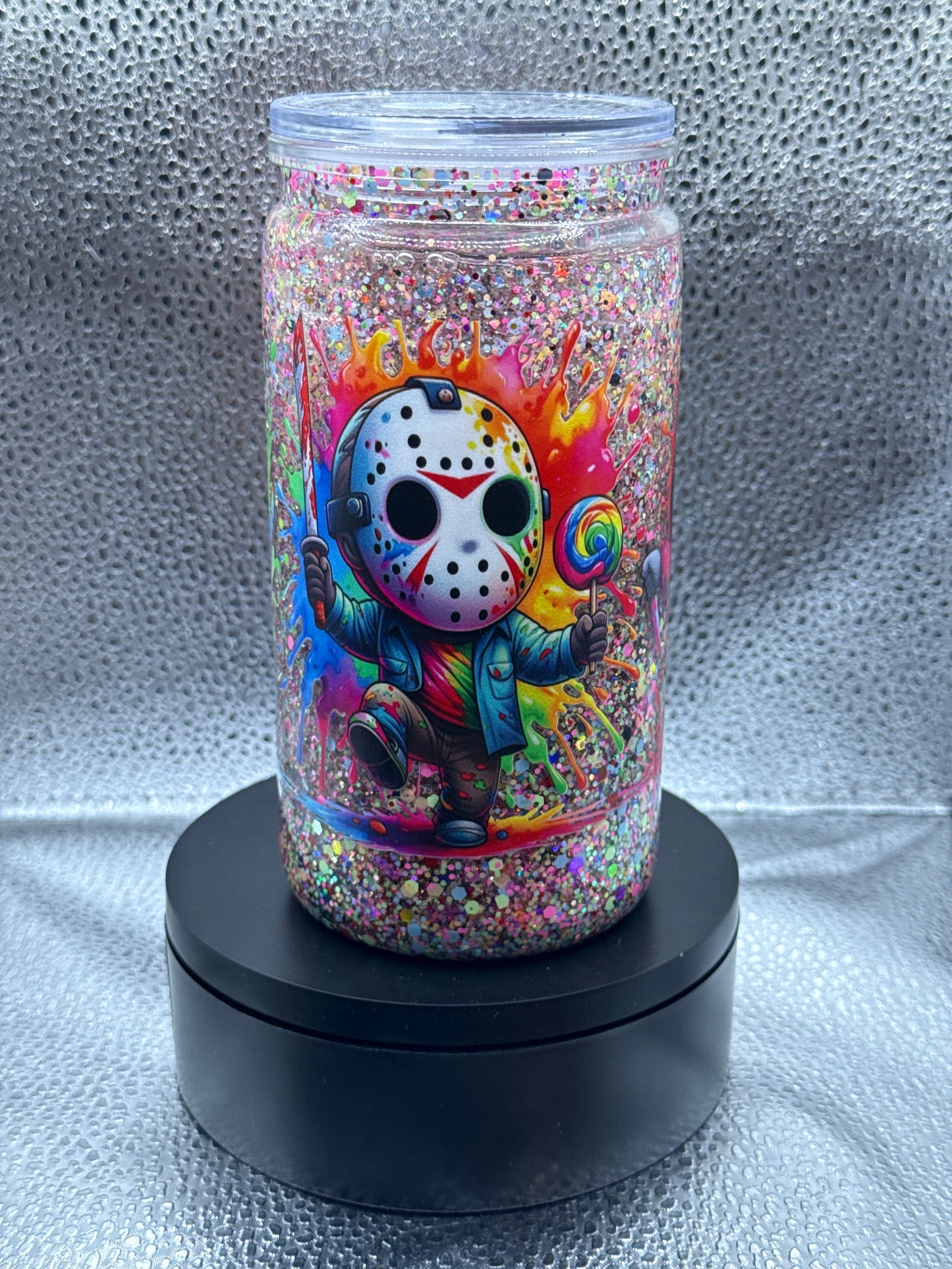 #30 16oz rainbow Jason