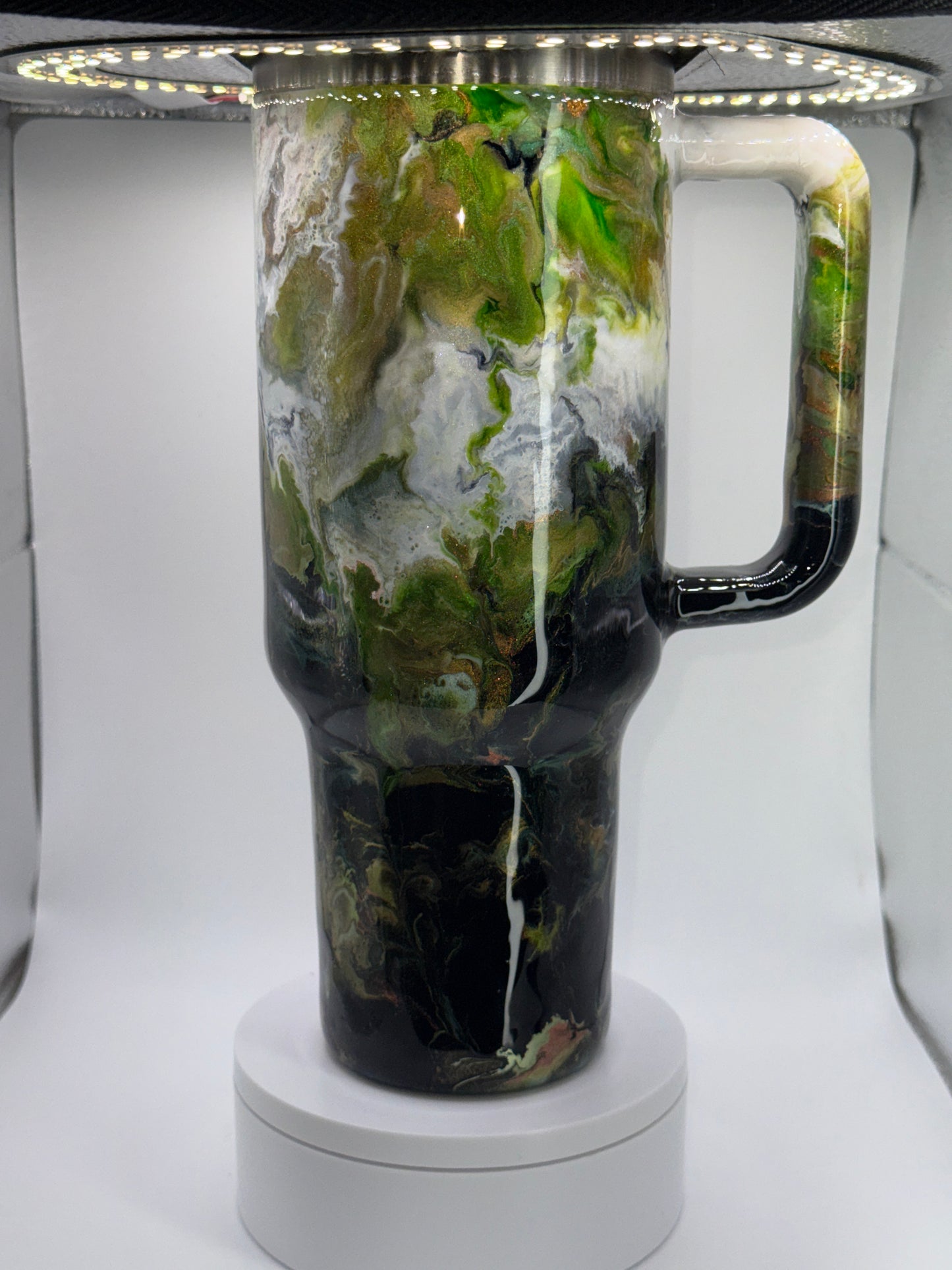 40oz tumbler marble the cup that got Kim and Brett pregnant 🤣🤣