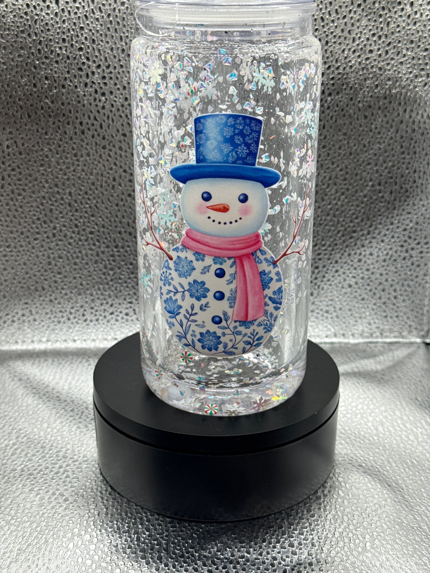 #28 20oz snowflake snowman