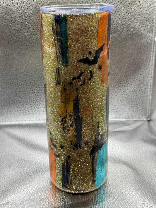 #18 20oz tumbler golden ghouls