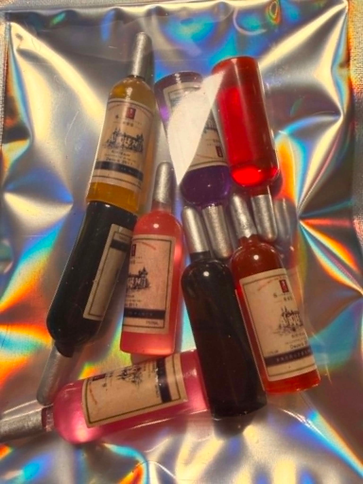 Wine Bottles - Top Decor