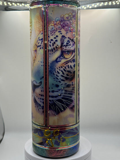 30oz tumbler Brett’s leopard ￼