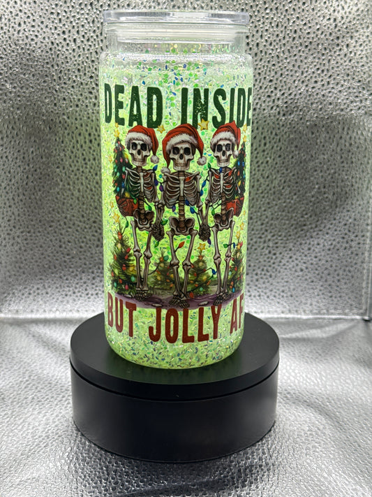 #51 20oz Christmas dead inside but jolly AF