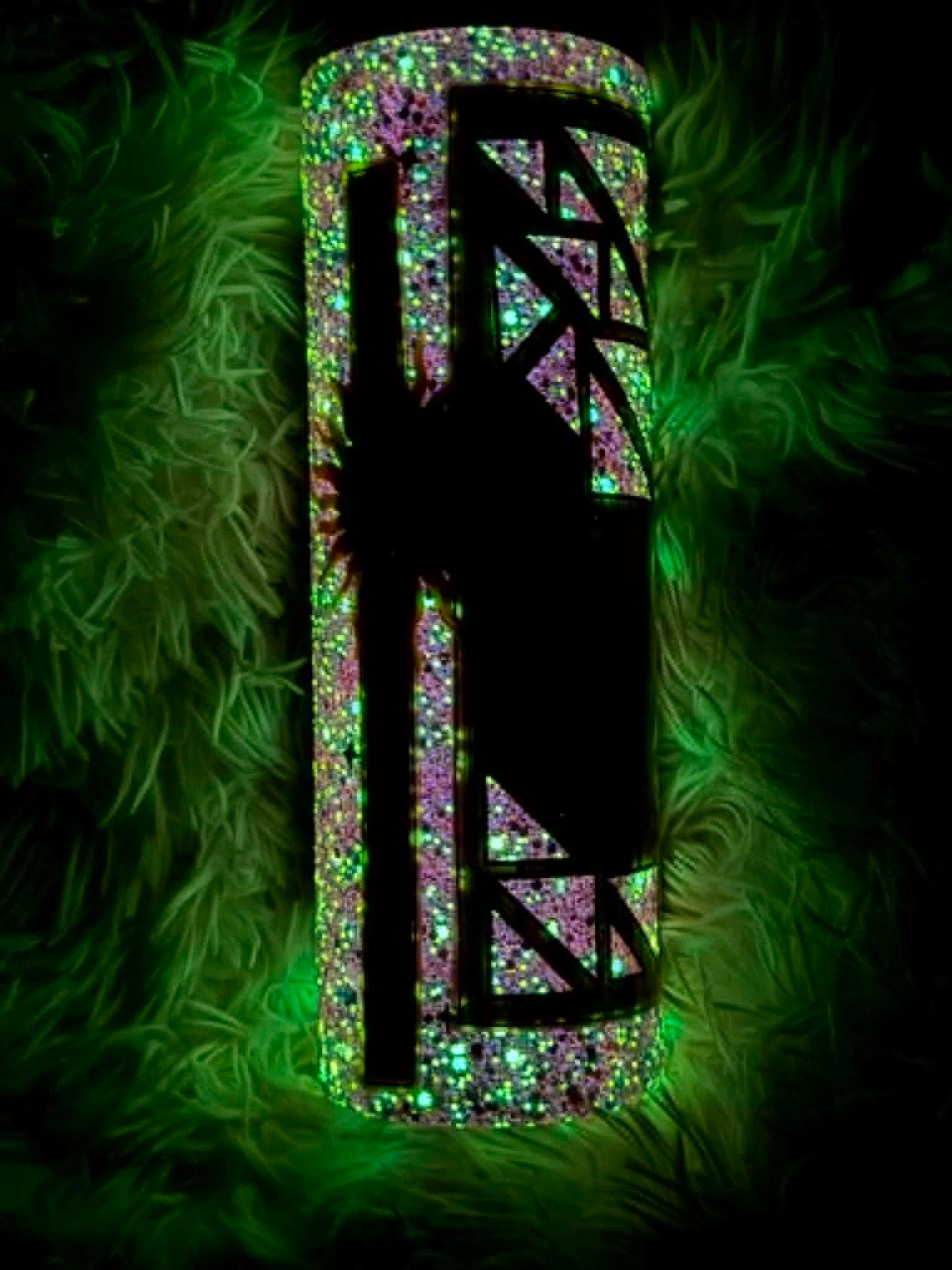 30 oz Abstract Sun - GLOWS