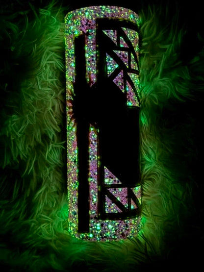 30 oz Abstract Sun - GLOWS