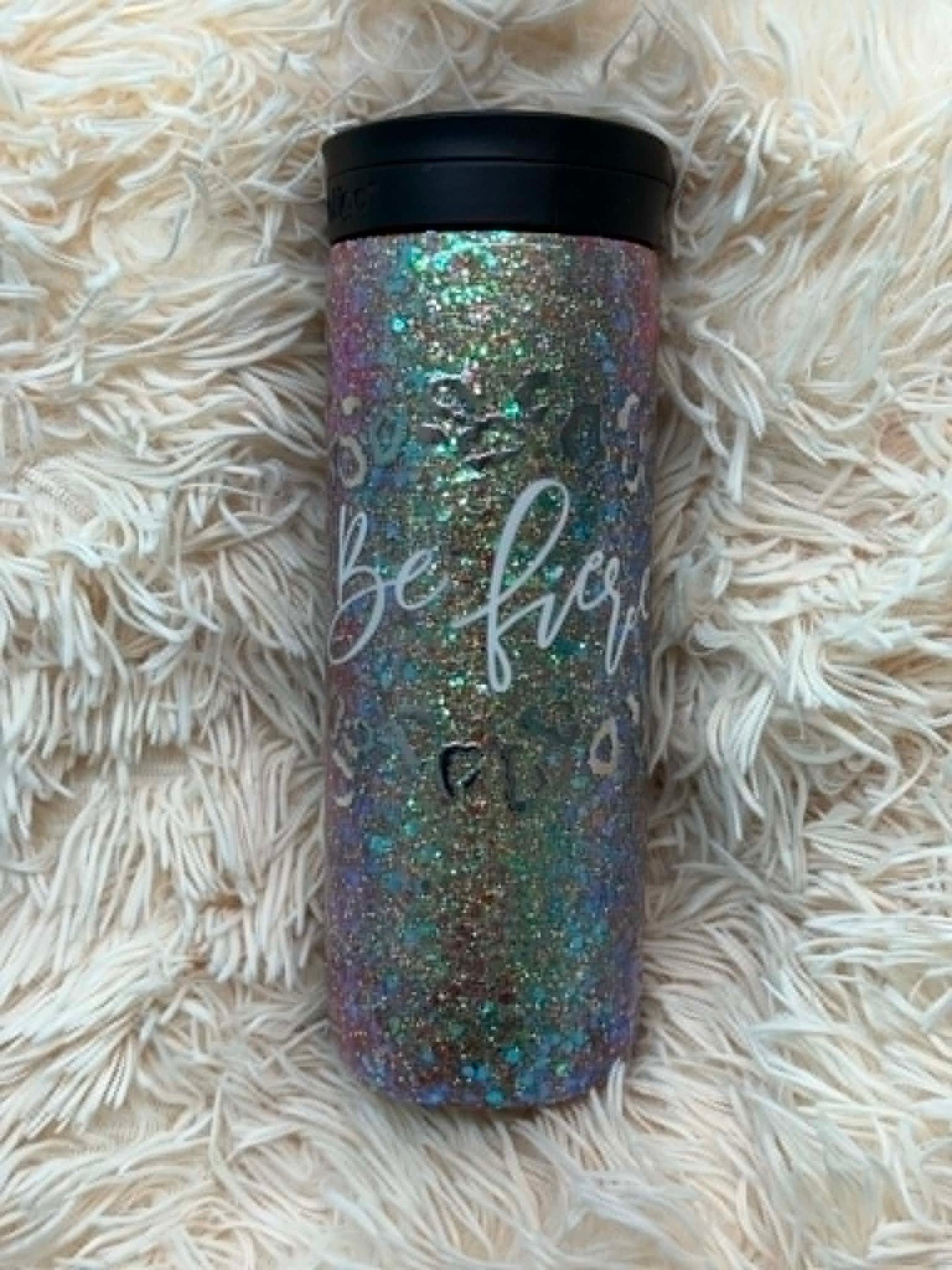Be Fierce Leopard Contigo - GLOWS