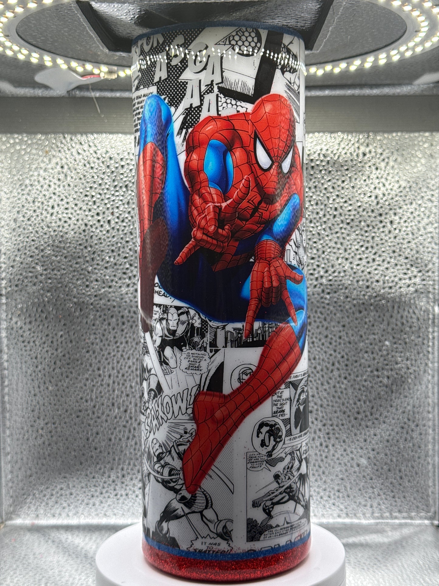 30oz tumbler vinyl Spider-Man