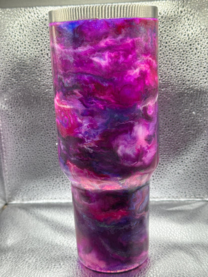 40oz tumbler glow swirl waffle ticket