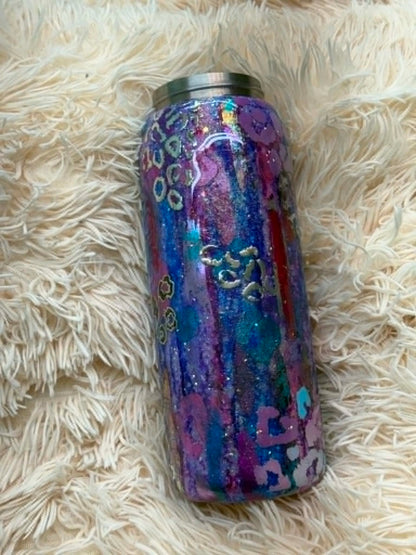 40 oz Owala - Rustic Raindrop GLOWS!