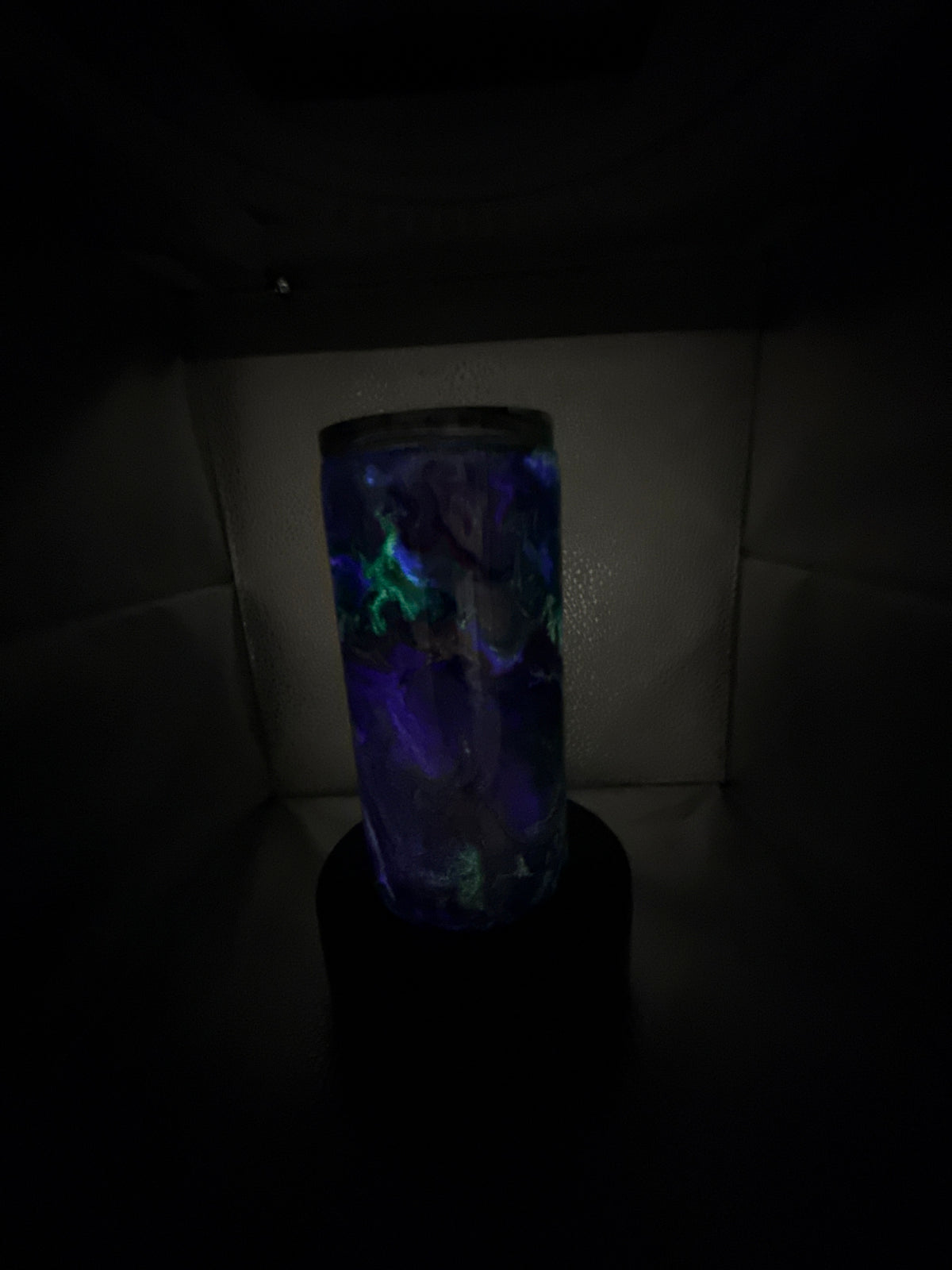 14oz tumbler purple swirl