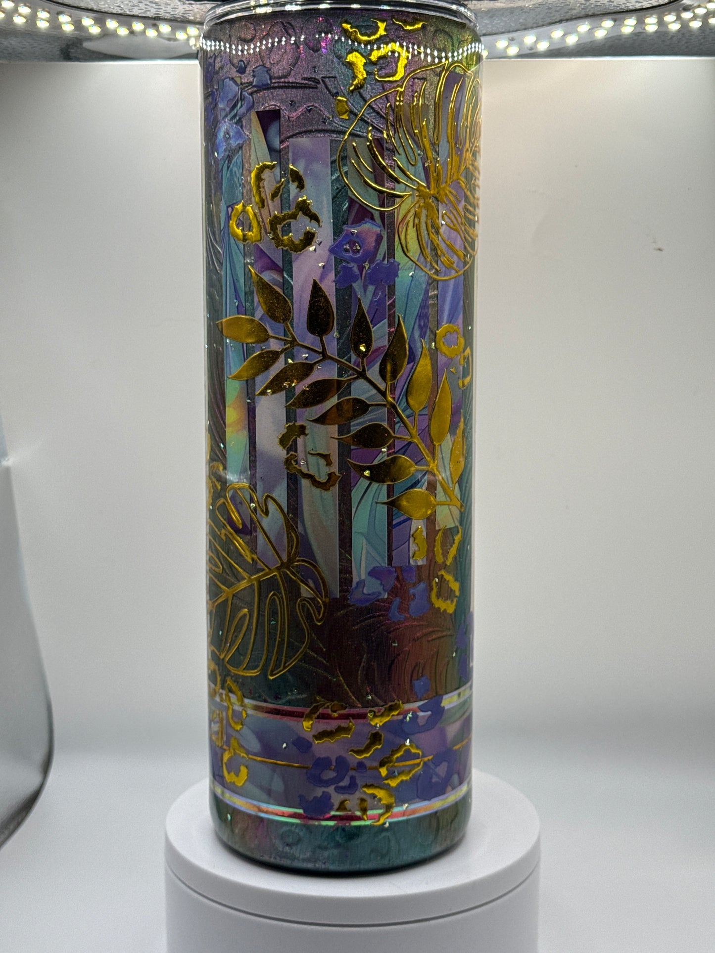 30oz tumbler Brett’s leopard ￼