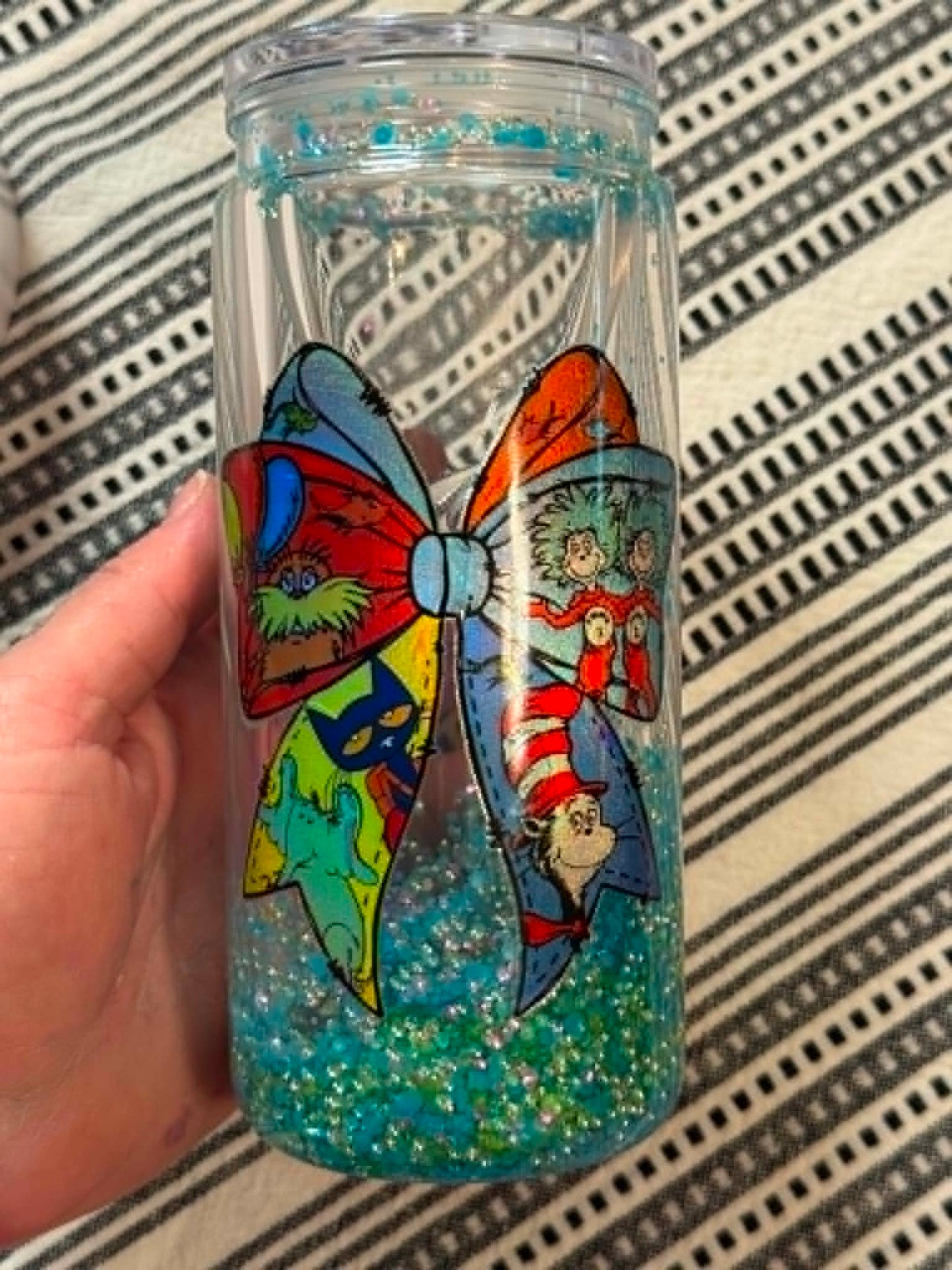 20 oz Dr. Suess Snow Globe