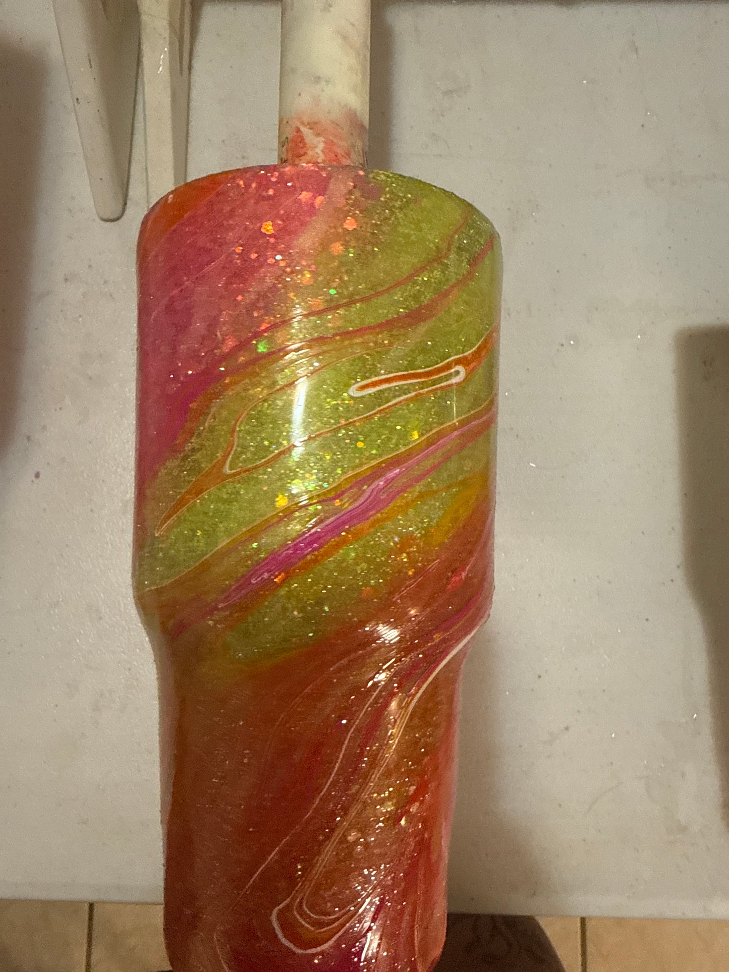 30oz curve tumbler hydro dip glow