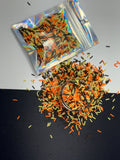 Sprinkles clay pieces