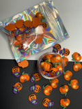 Pumpkin clay pieces
