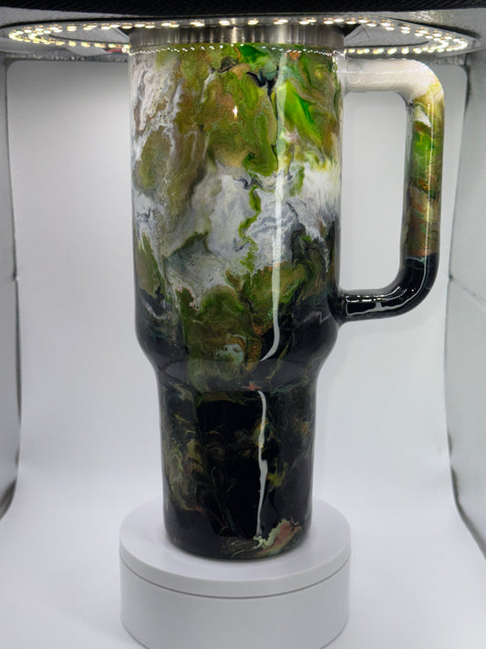 40oz tumbler marble the cup that got Kim and Brett pregnant 🤣🤣