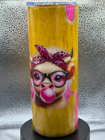 THE yellow cow. Waffle.