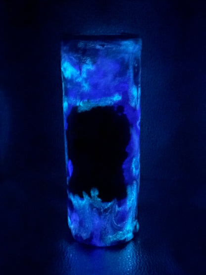 #18 20oz tumbler glow swirl with mushroom