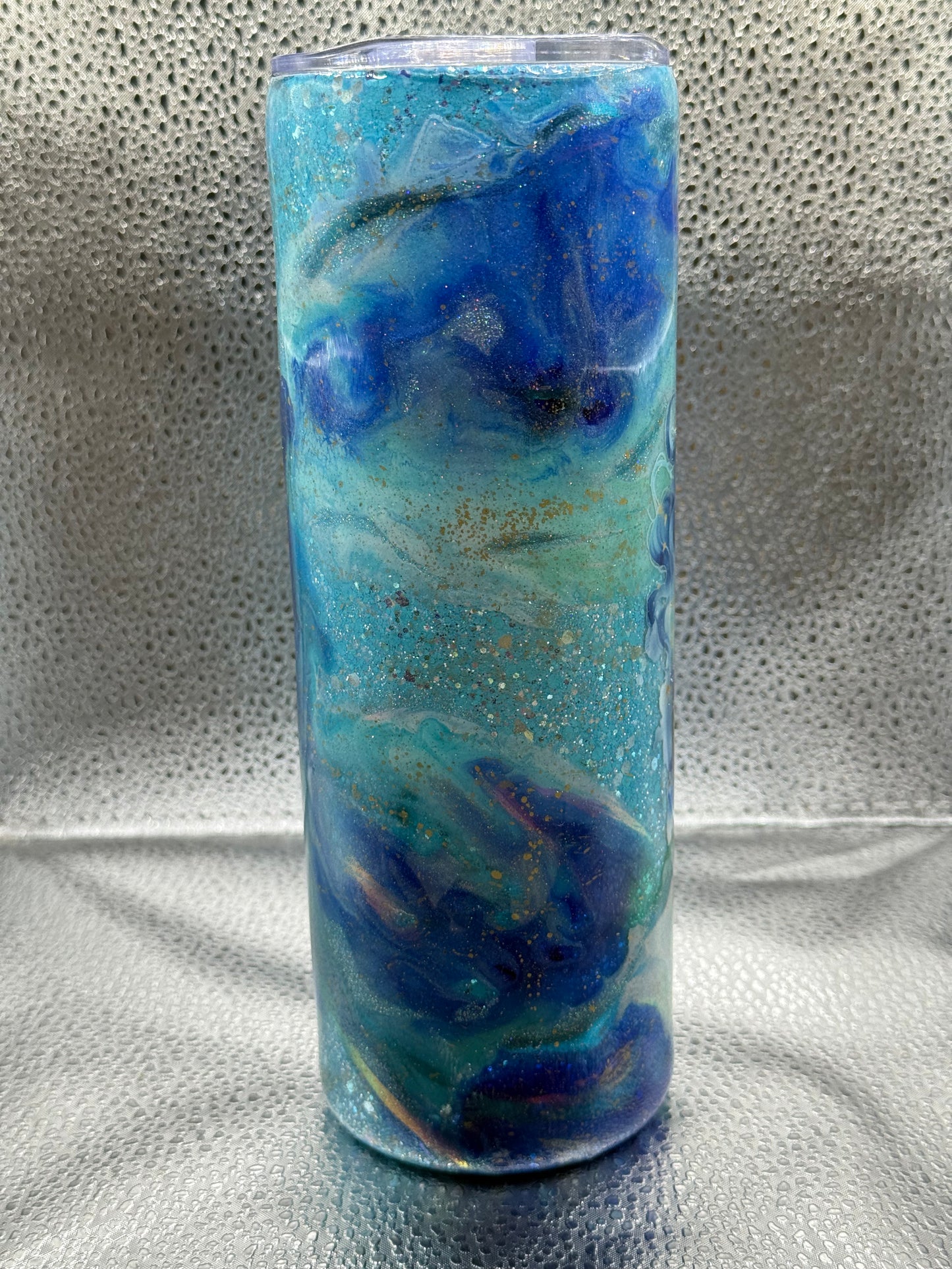 #20 20oz tumbler glow swirl mermaid