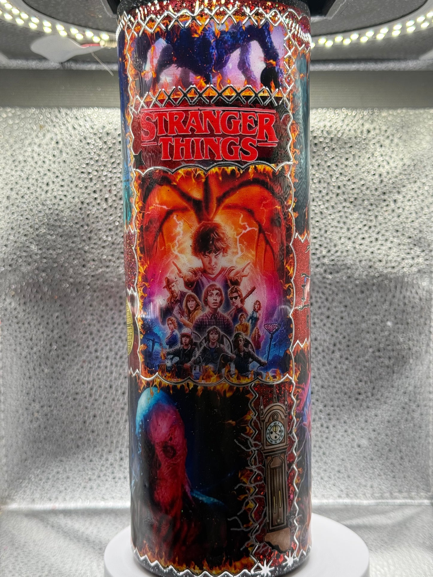 30oz skinny tumbler stranger things
