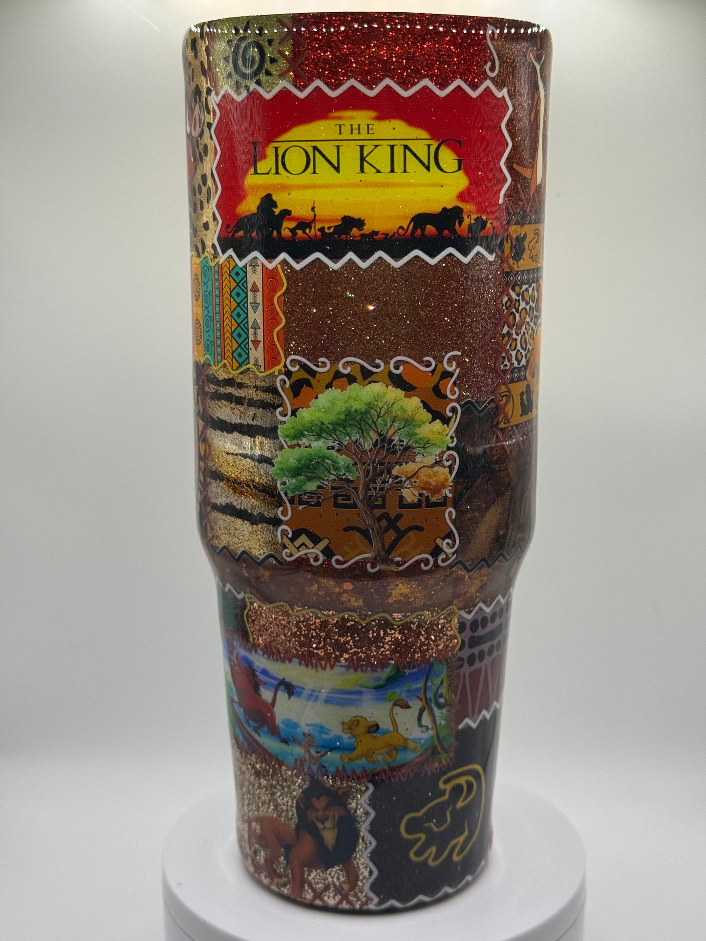 30oz tumbler Brett lion king cup
