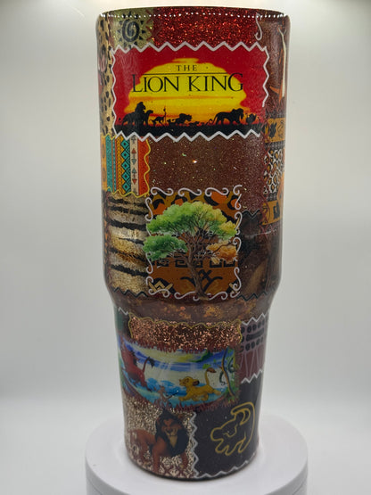 30oz tumbler Brett lion king cup