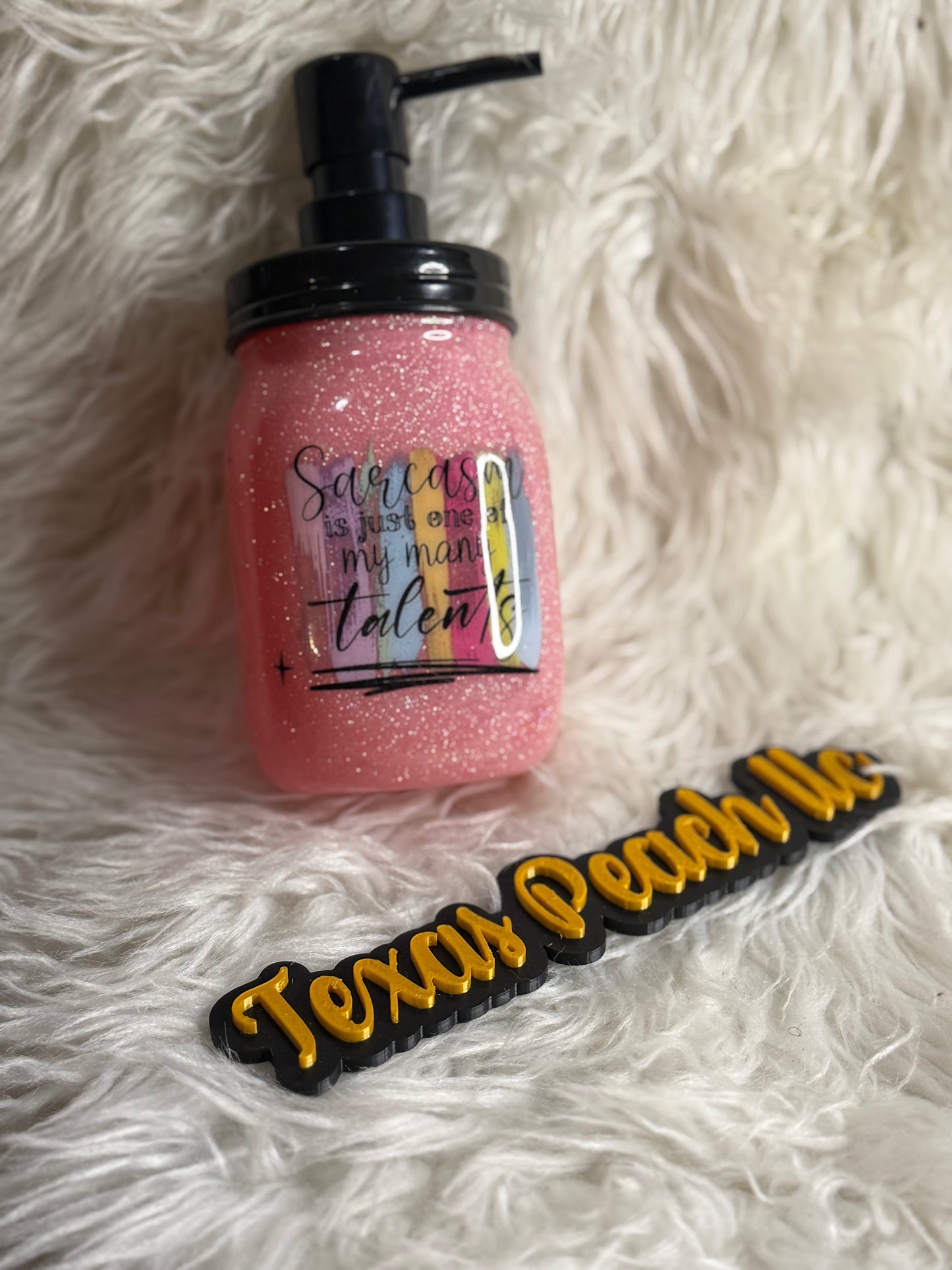 #39 Sarcasm Talent Soap Dispenser