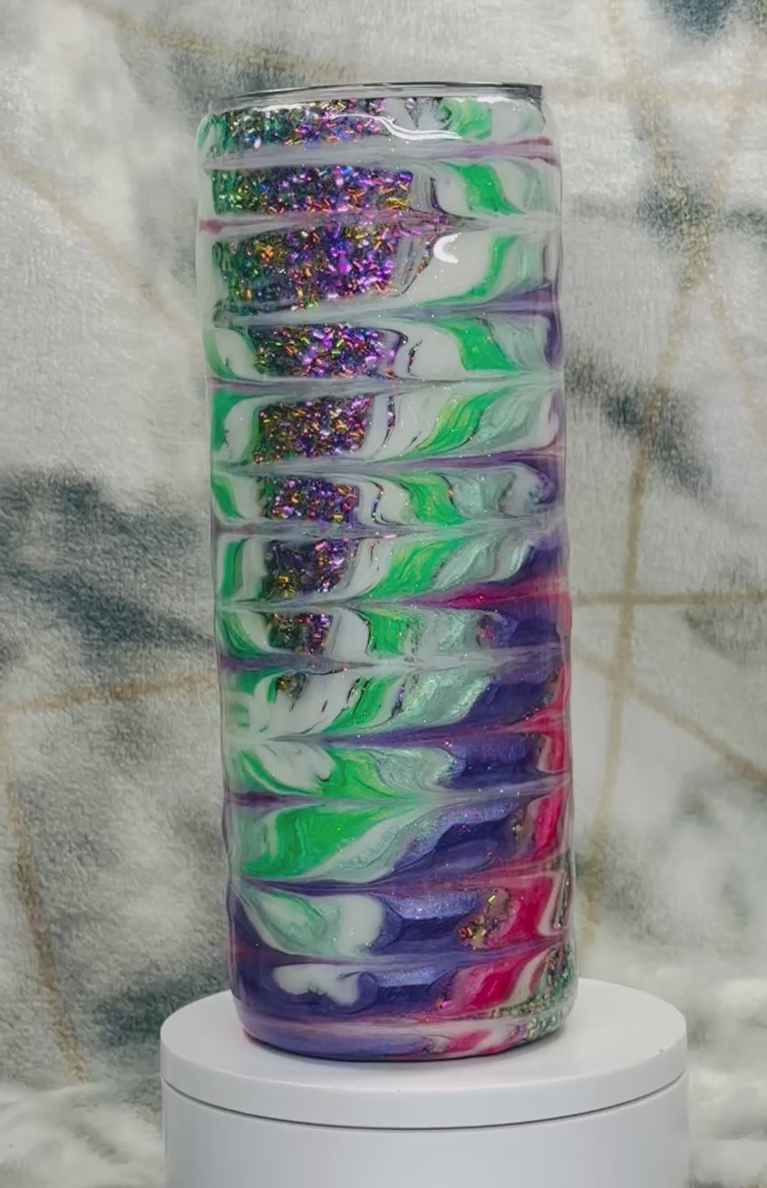 20 oz V Split Angel Wings *one of my earlier cups*