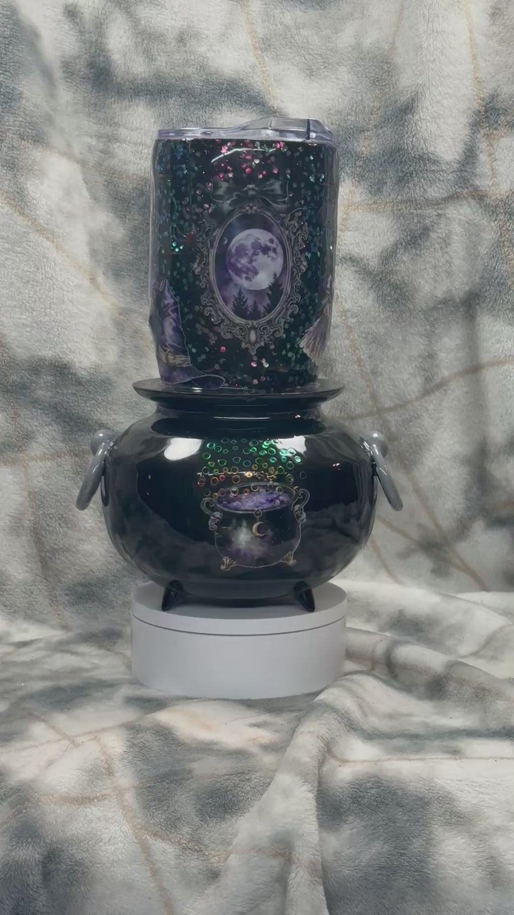 30oz light up cup cauldron