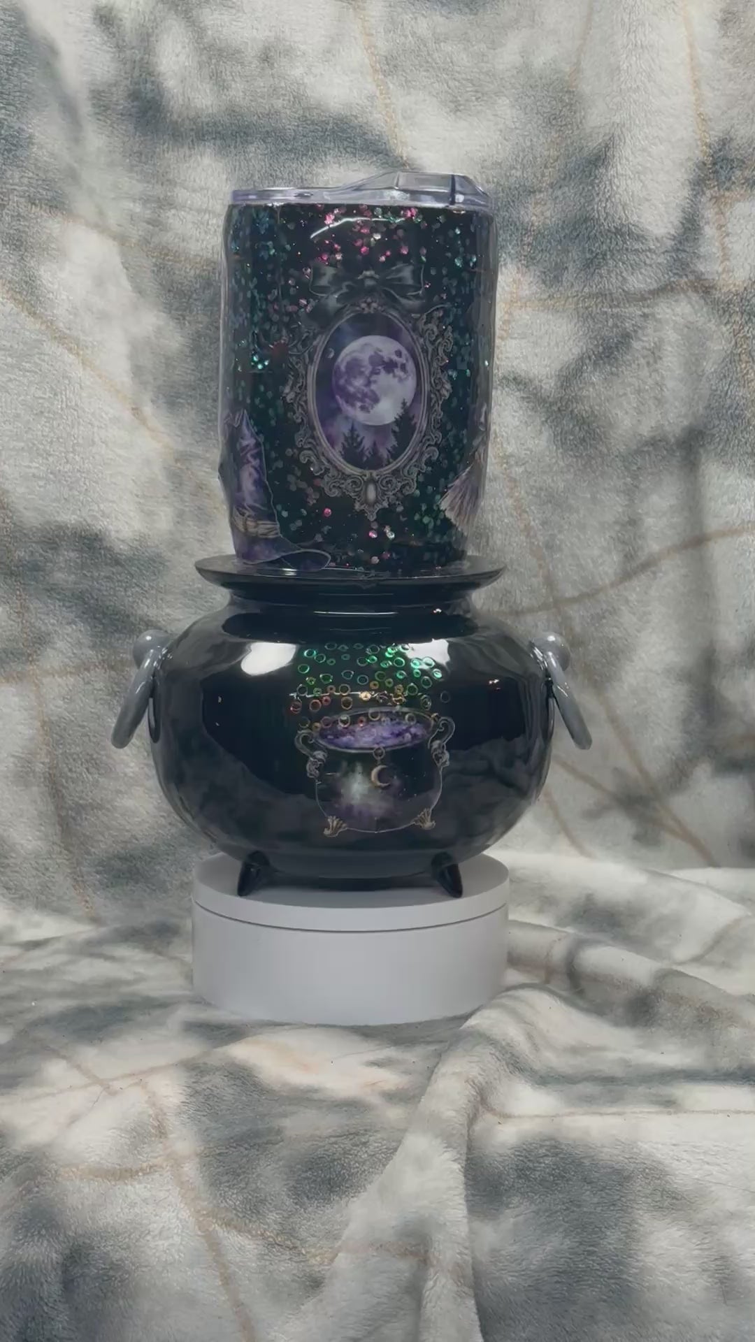 30oz light up cup cauldron